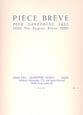 PIECE BREVE ALTO SAXOPHONE SOLO cover